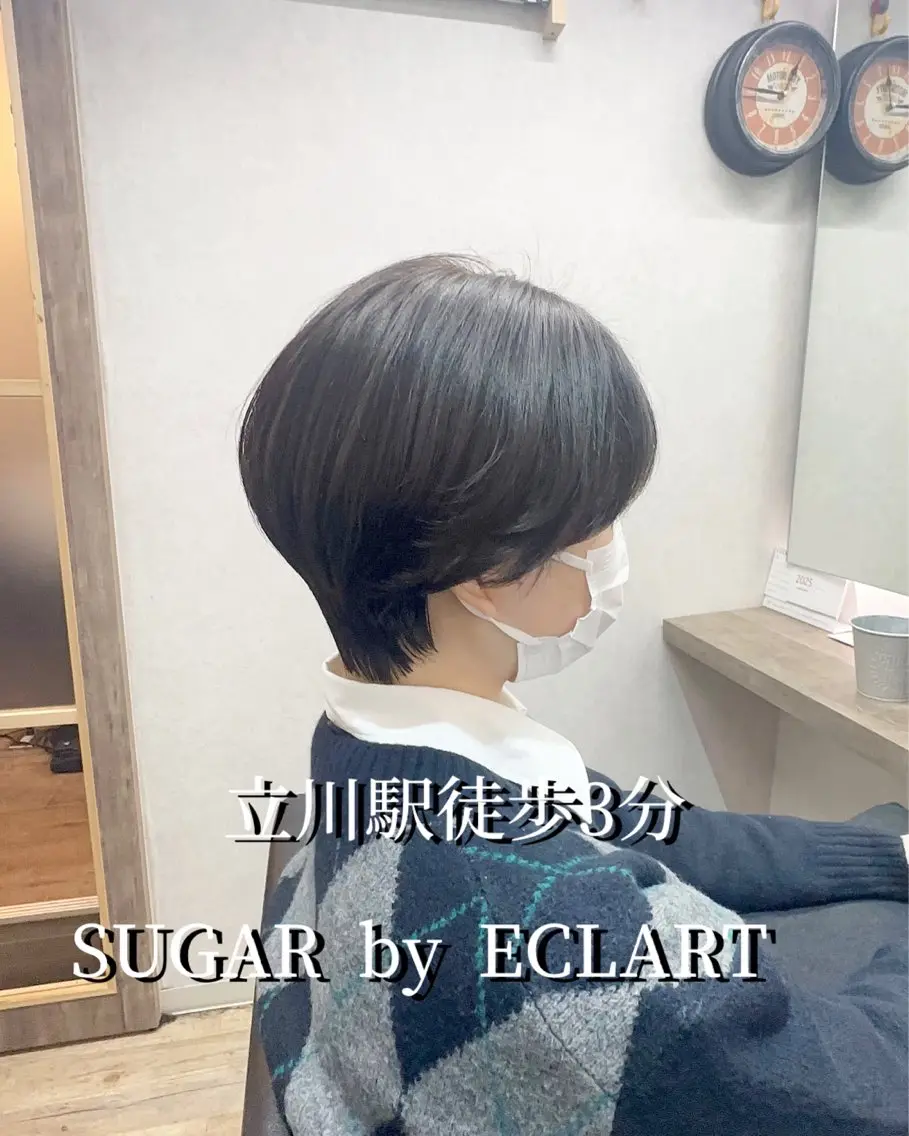 ショート 柳井 健太のヘアスタイル