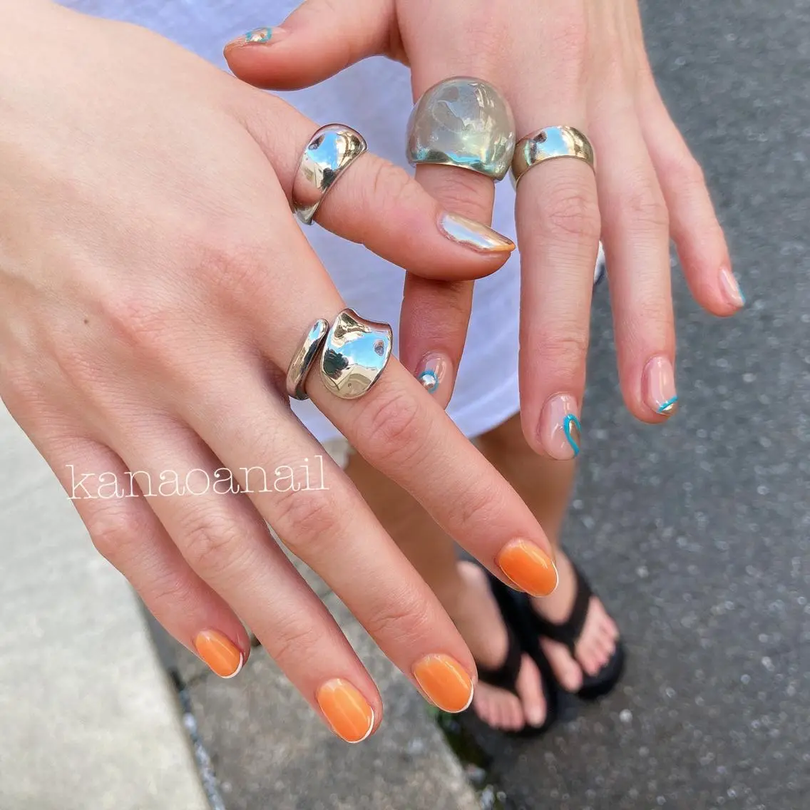 ネイル 地爪育成💅 kanaoanailのネイルデザイン