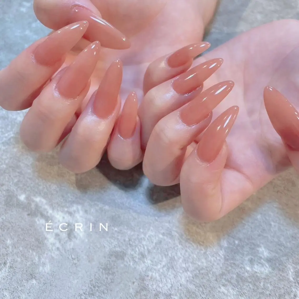 【モデル様価格✨】フルチップ長さ出し10本💅〈オフあり〉1カラーコースの写真
