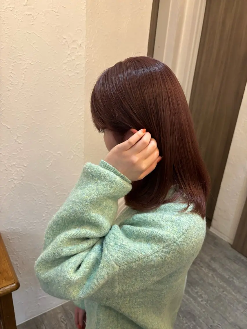 ミディアム カラー ブリーチ KOTOMI ONUKIのヘアスタイル