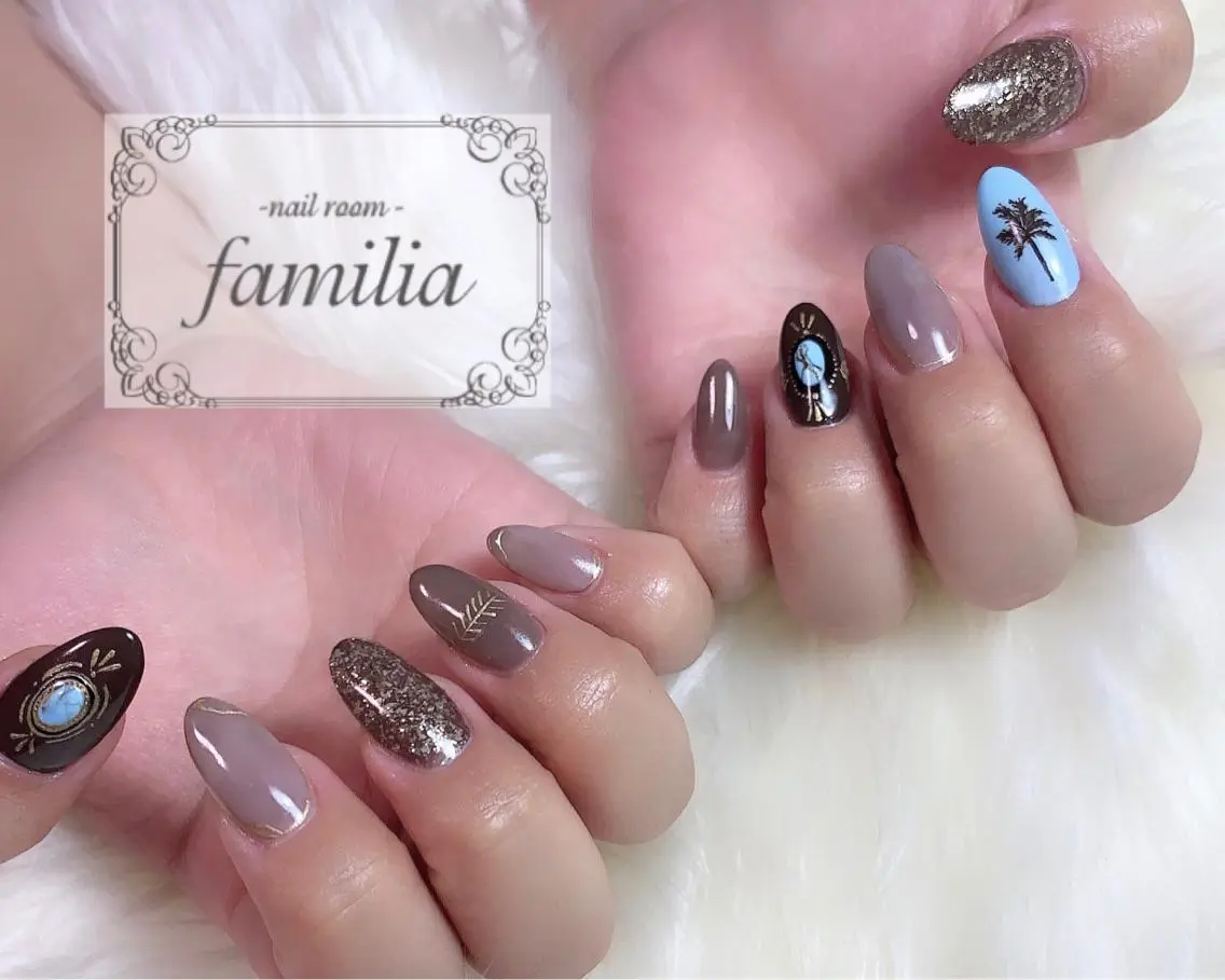 ネイル ハンドネイル -nailroom- familiaのネイルデザイン