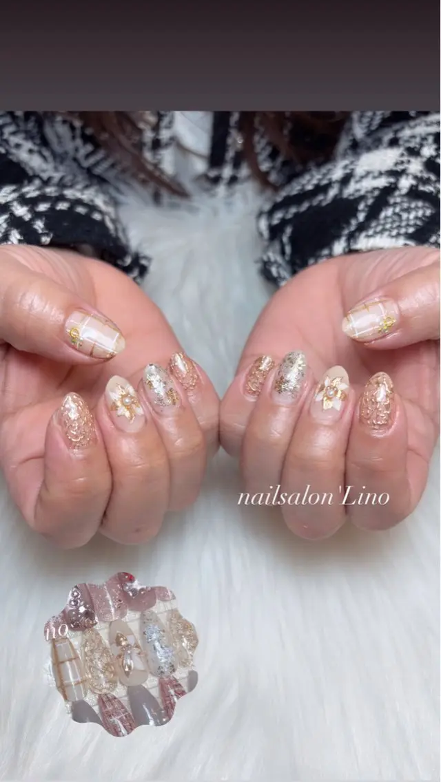 ネイル ハンドネイル Lino𓂃⟡.· Chizuruのネイルデザイン