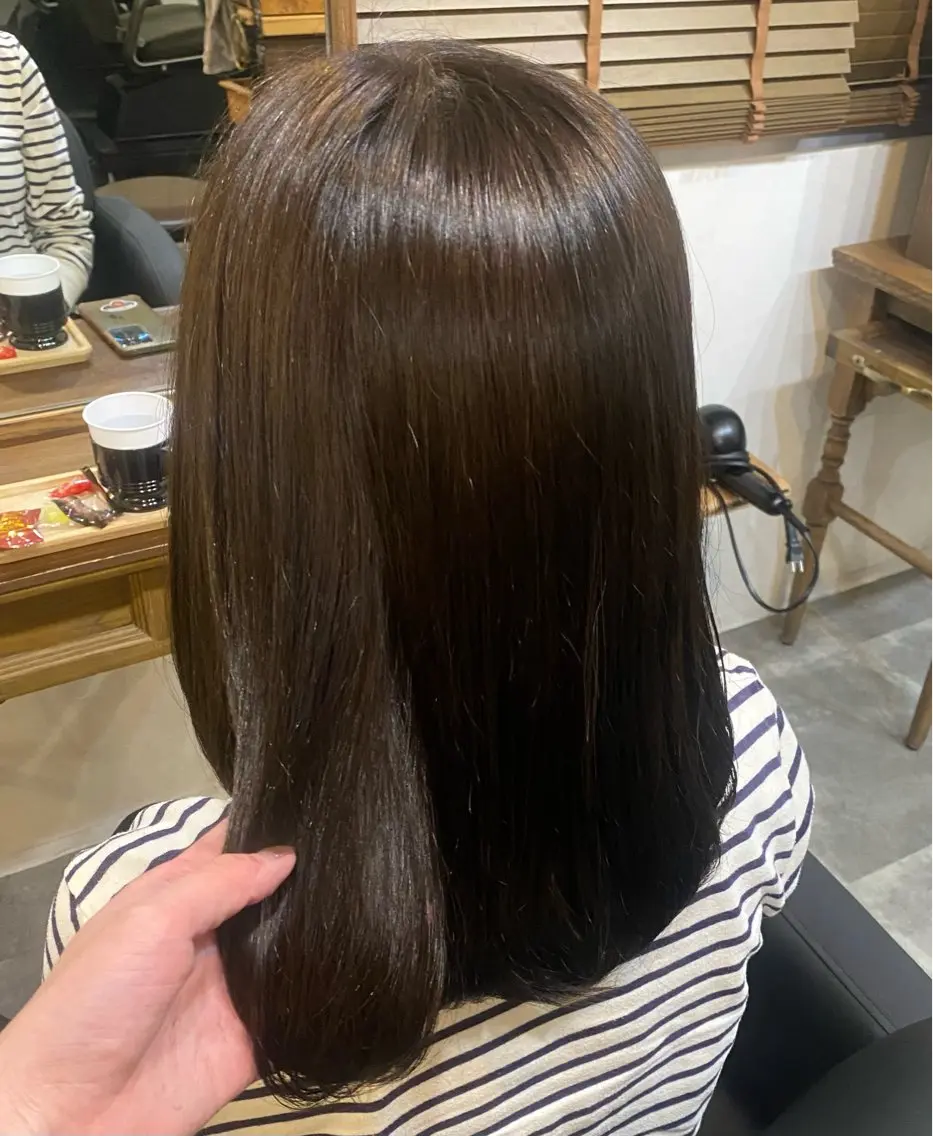 ミディアム momoka モデル募集のヘアスタイル