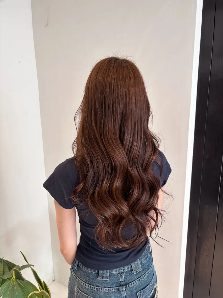 ロング saraju コナツのヘアスタイル