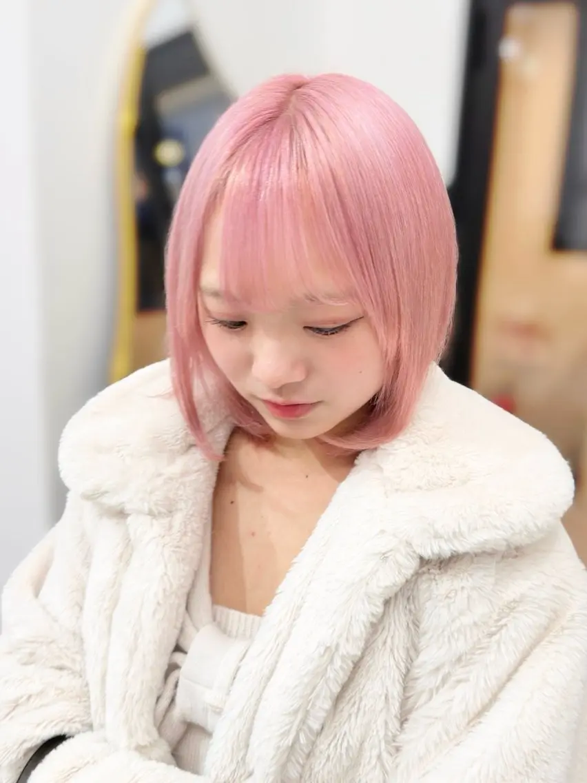 カラー 漆畑 莉奈のヘアスタイル