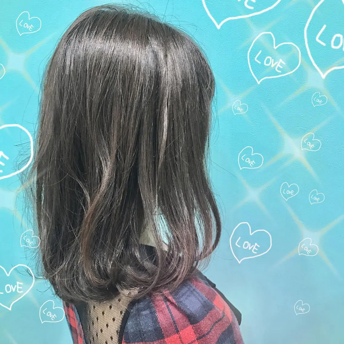ミディアム カラー 新宿駅近♡個室 ♡関口三都季🌜のヘアスタイル