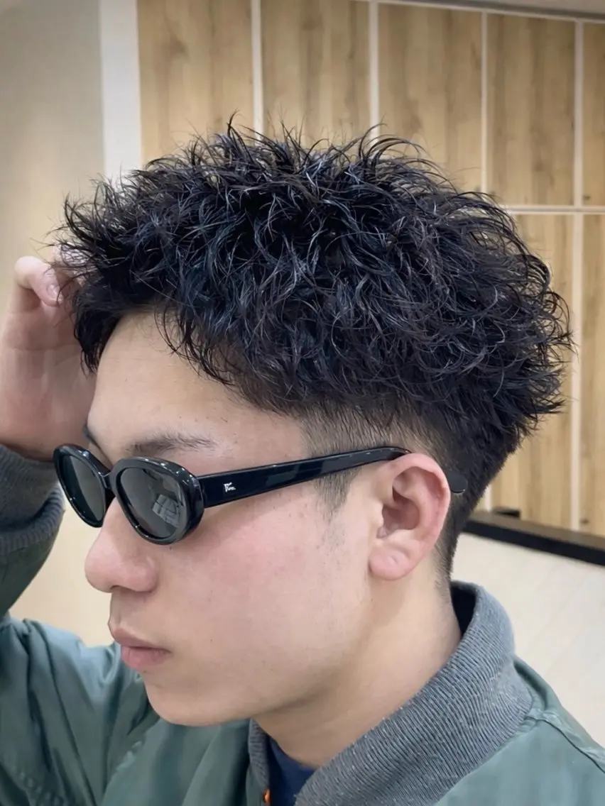 パーマ メンズ メンズパーマ カット パーマ トリートメント 🔱OVARL🔱 メンズパーマ/たいがのヘアスタイル