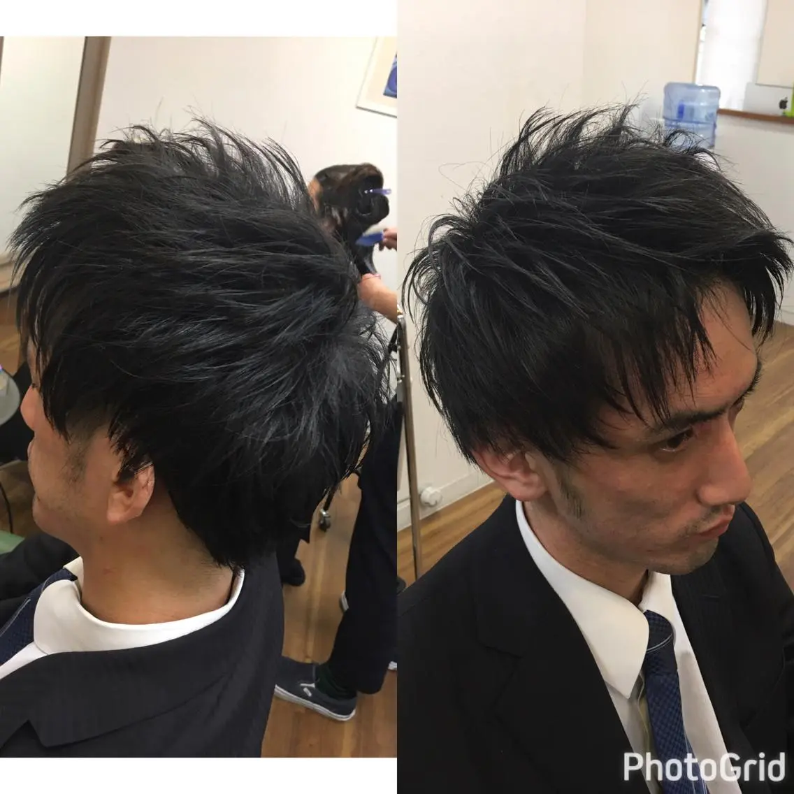 ヘアアレンジ メンズ SHIORI💜口コ ミNo.1艶カラーのヘアスタイル