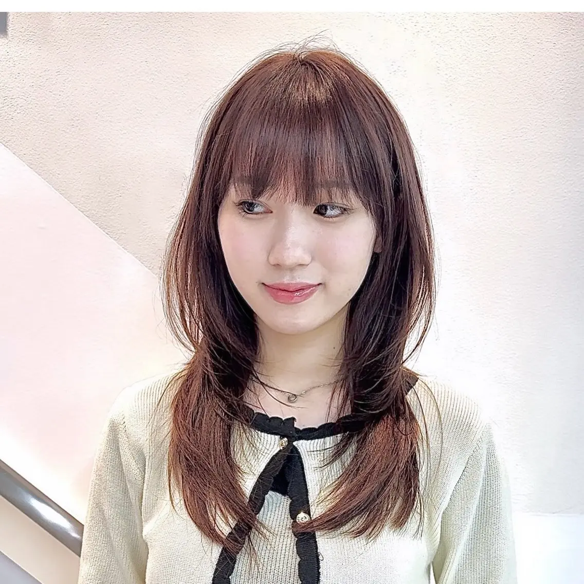 撮影モデル】🌈10代〜20代限定ロング!🌈ハイレイヤー&透明感カラー※補足説明読んでください画像のようなスタイル!の写真
