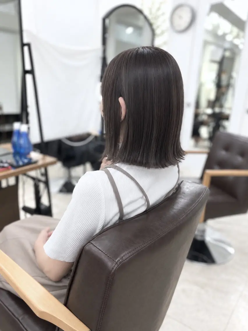 カラー カット ヘアカラー トリートメント 💜レディース特化 今井彩楓💜のヘアスタイル