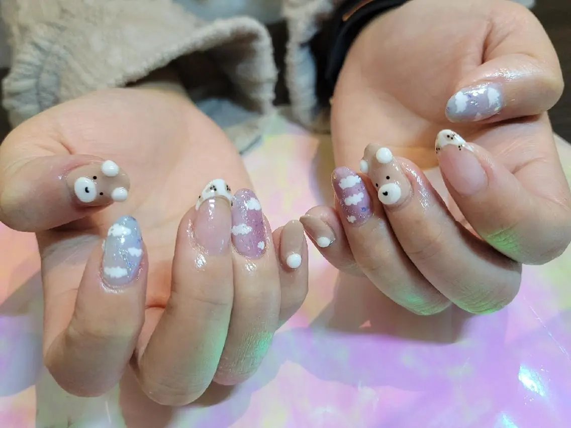 ネイル 💜bora .のネイルデザイン