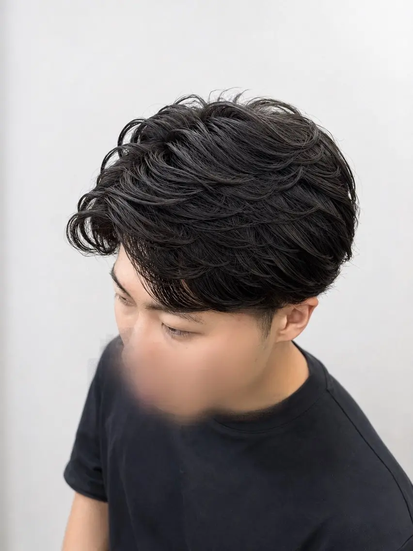 パーマ メンズ 【メンズ特化】 横浜美容師kuのヘアスタイル