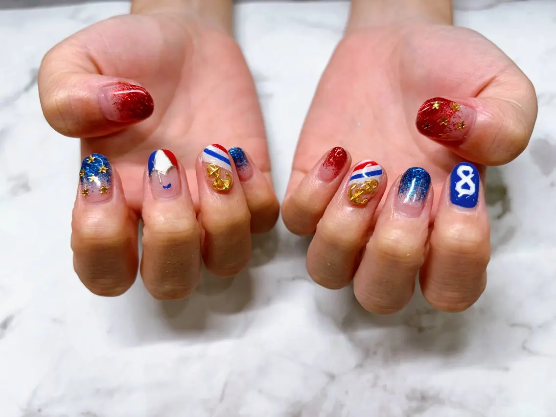 ネイル ハンドネイル Lani🌈Nail Konatsuのネイルデザイン