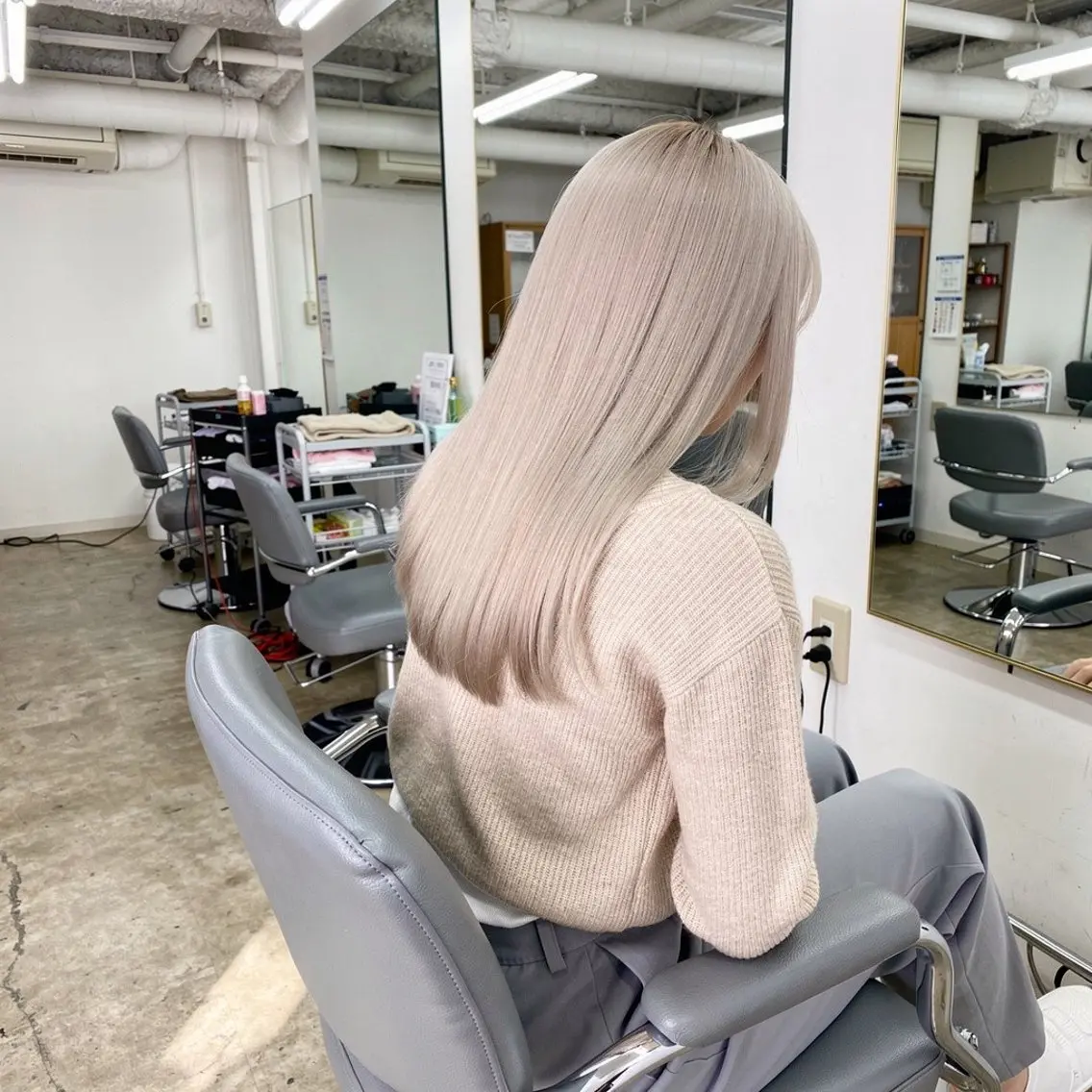 カラー 菜 緒のヘアスタイル