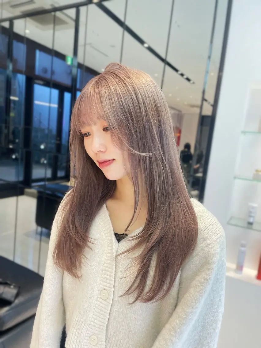 ロング 【韓国❤️海外ヘア】 AYAKAのヘアスタイル