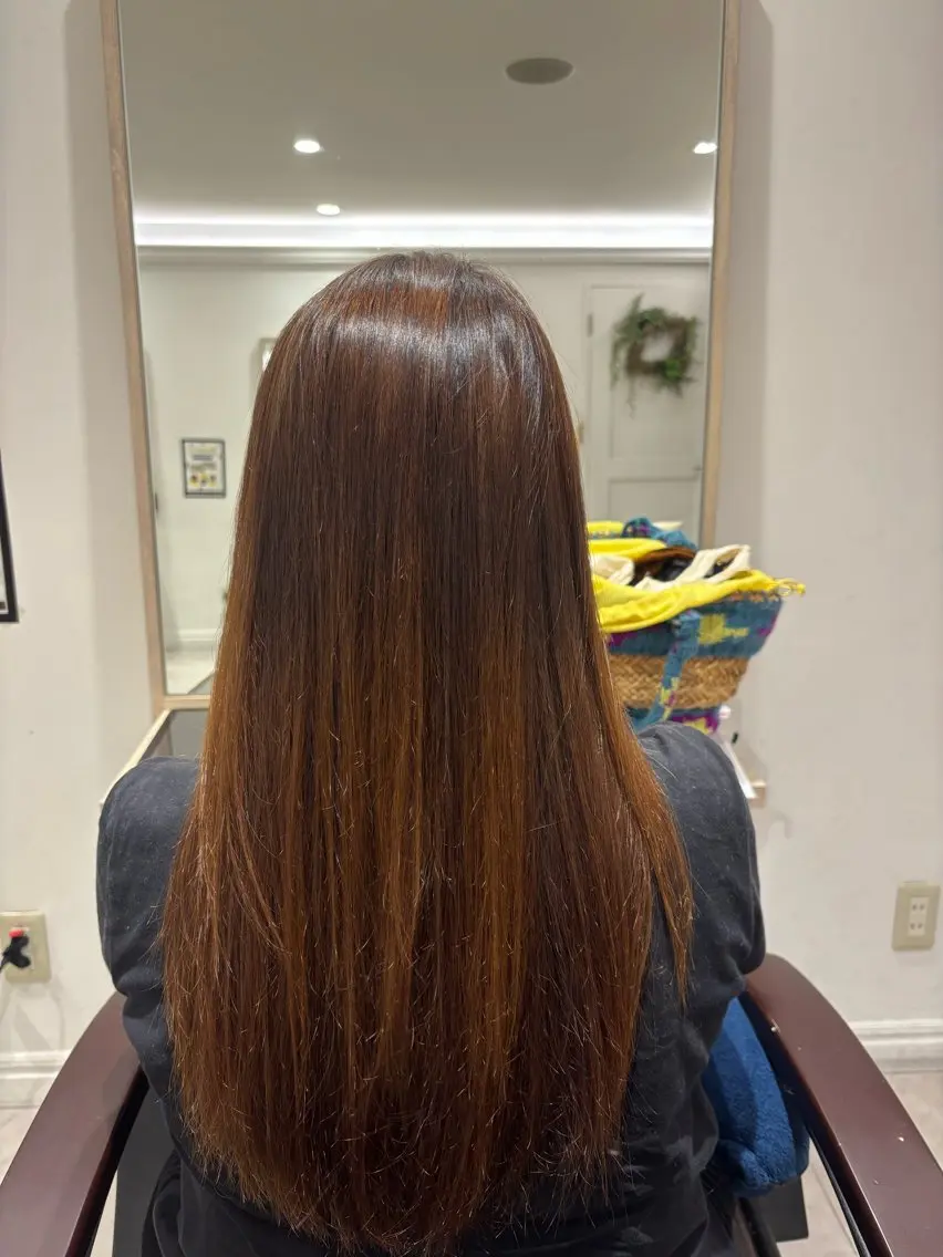 💜グレイカラー(白髪染め)➕ヘッドスパ🫧の写真