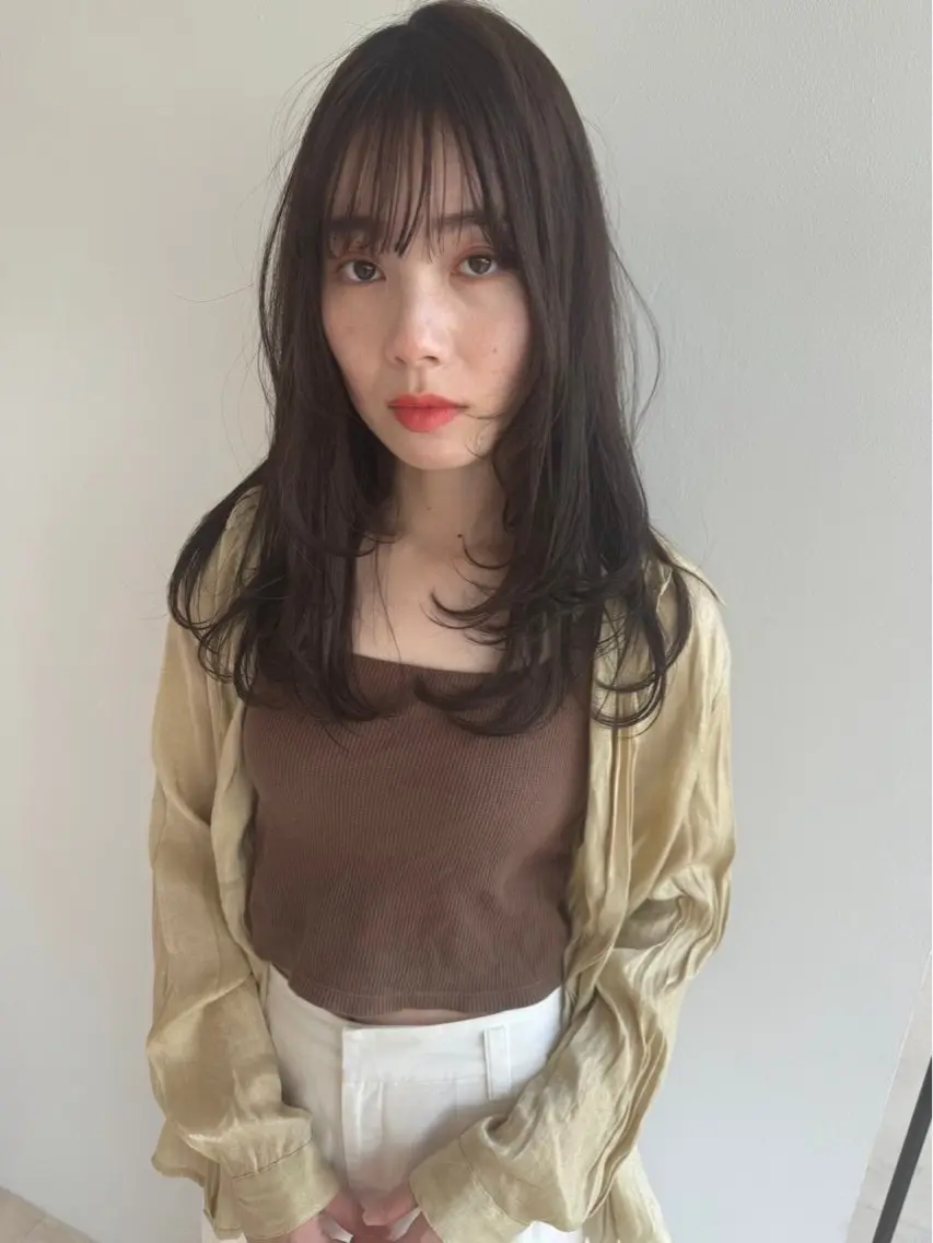 カラー ヘアカラー 夢 菜のヘアスタイル