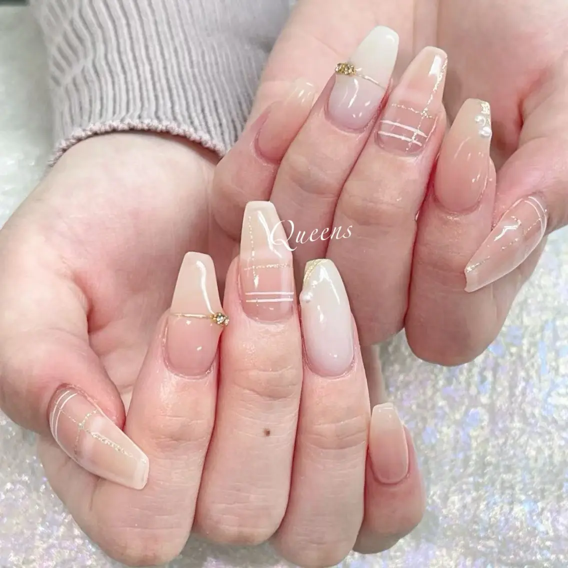 ネイル ハンドネイル Queens みなみのネイルデザイン