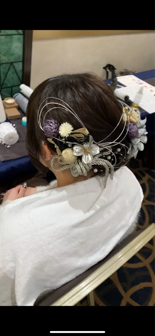 ヘアアレンジ 似合わせレイヤー ‪ෆ‪.*艶髪補修のヘアスタイル