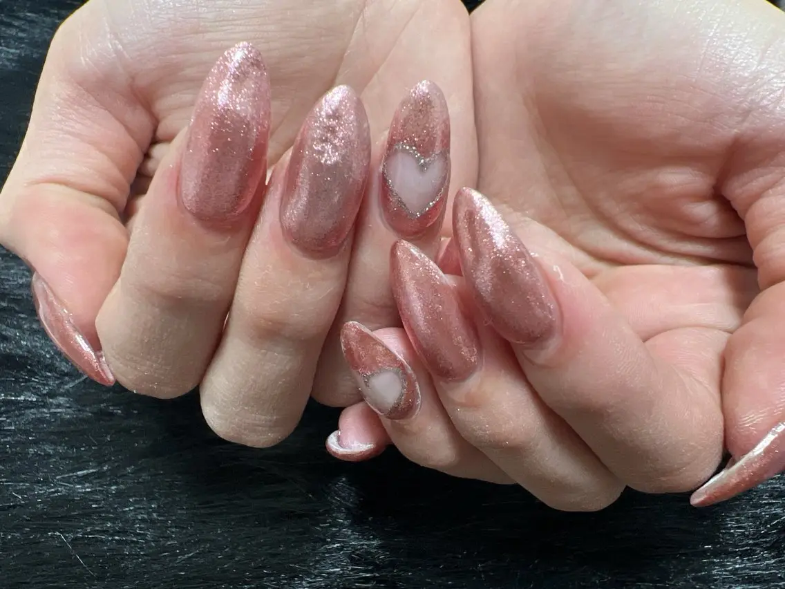 ネイル ハート coco nailのネイルデザイン
