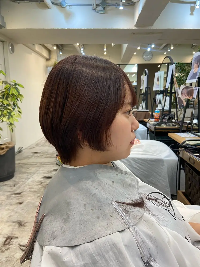 ショート カラー ショートヘア ダメージレス美容師 🌱水島侑理のヘアスタイル