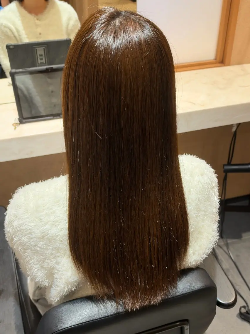 ロング ヘアカラー トリートメント 🌹髪質改善カラー/ 似合わせ✨タクトのヘアスタイル