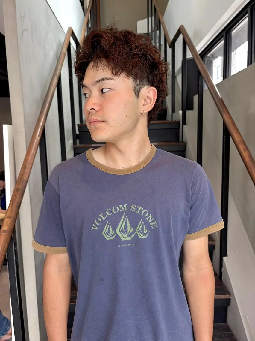 【メンズ限定！】トレンドメンズカット＋パーマ🧑‍🦱＋クイックトリートメントの写真