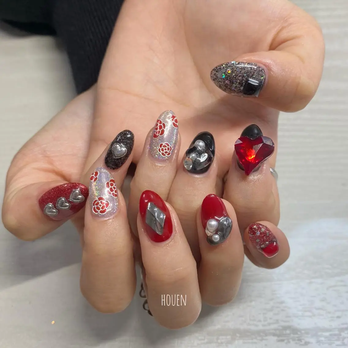 ネイル スカルプネイル I pinknail 韓国風·持ち込み専門のネイルデザイン