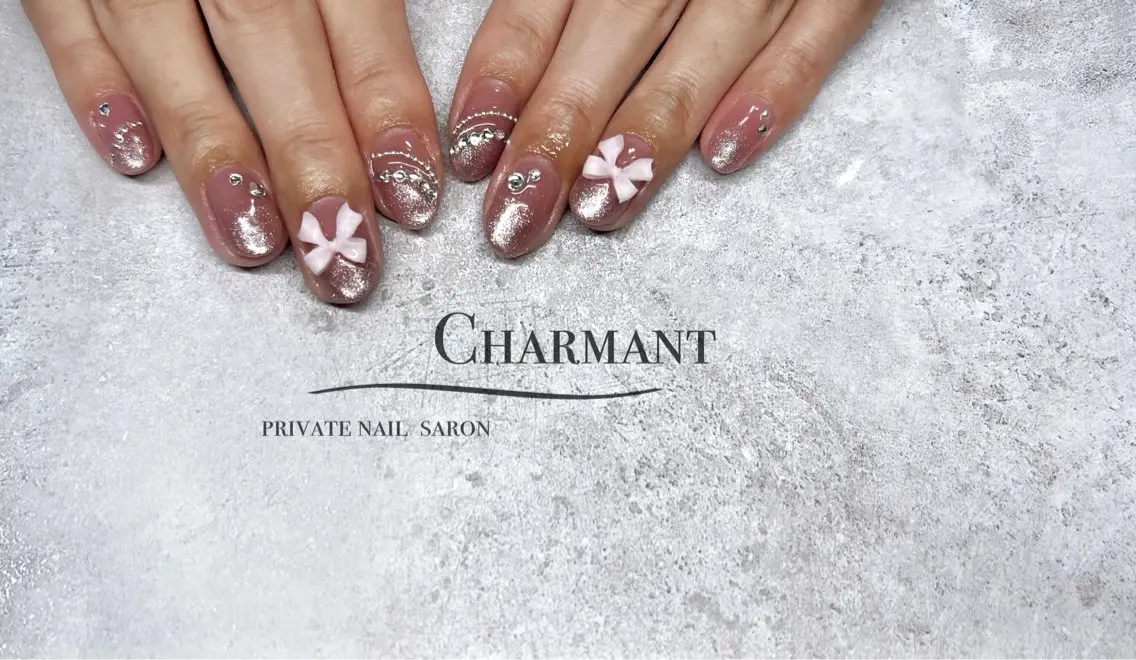 ネイル ハンドネイル Minako 【Charmant】のネイルデザイン