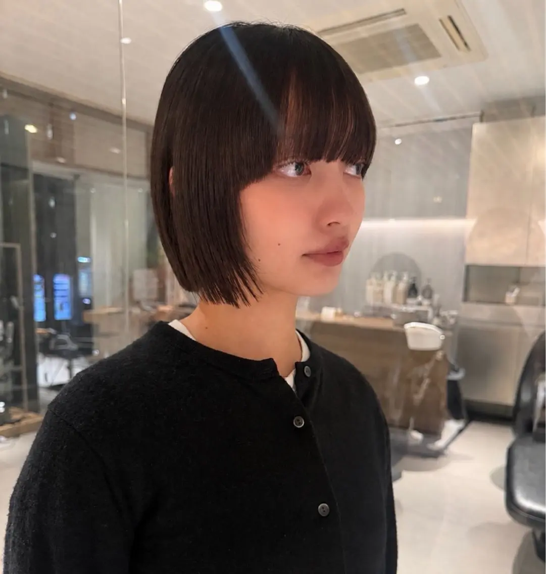 ショート 中村 果乃のヘアスタイル
