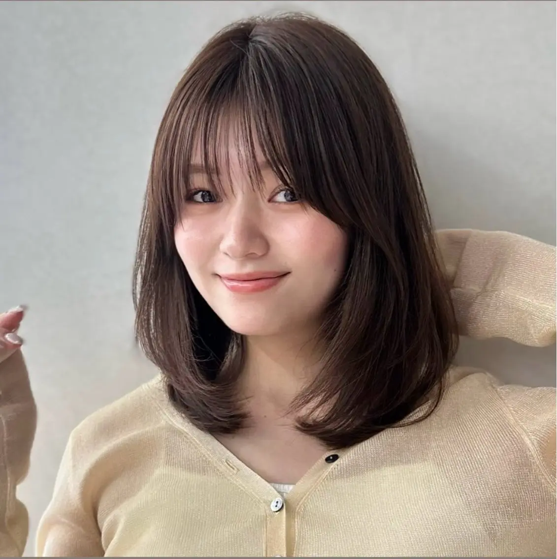ミディアム トリートメント ミディアム特化 COA 日向のヘアスタイル