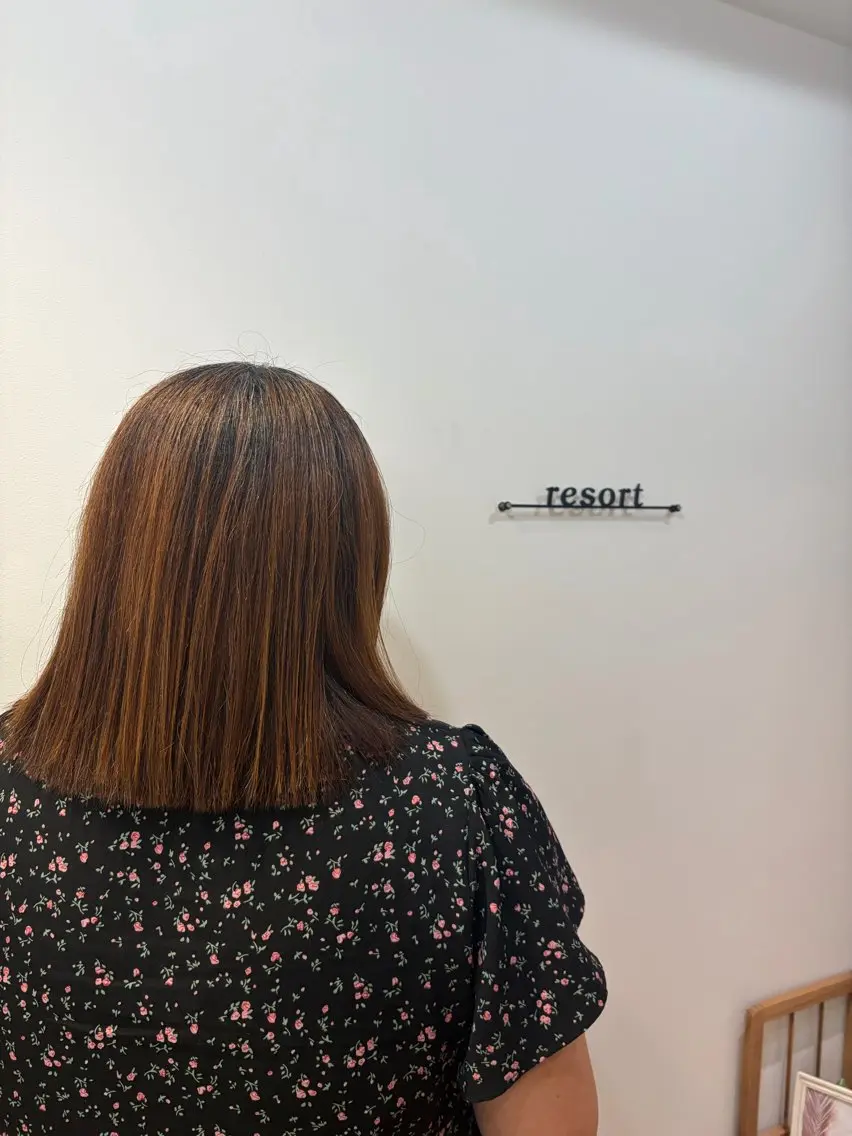 ミディアム 北川 智花のヘアスタイル