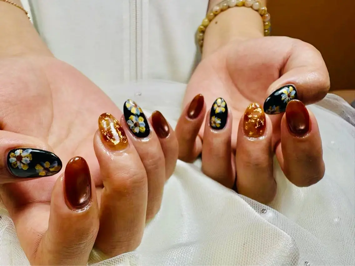 ネイル ハンドネイル リセス 高田馬場💎のネイルデザイン