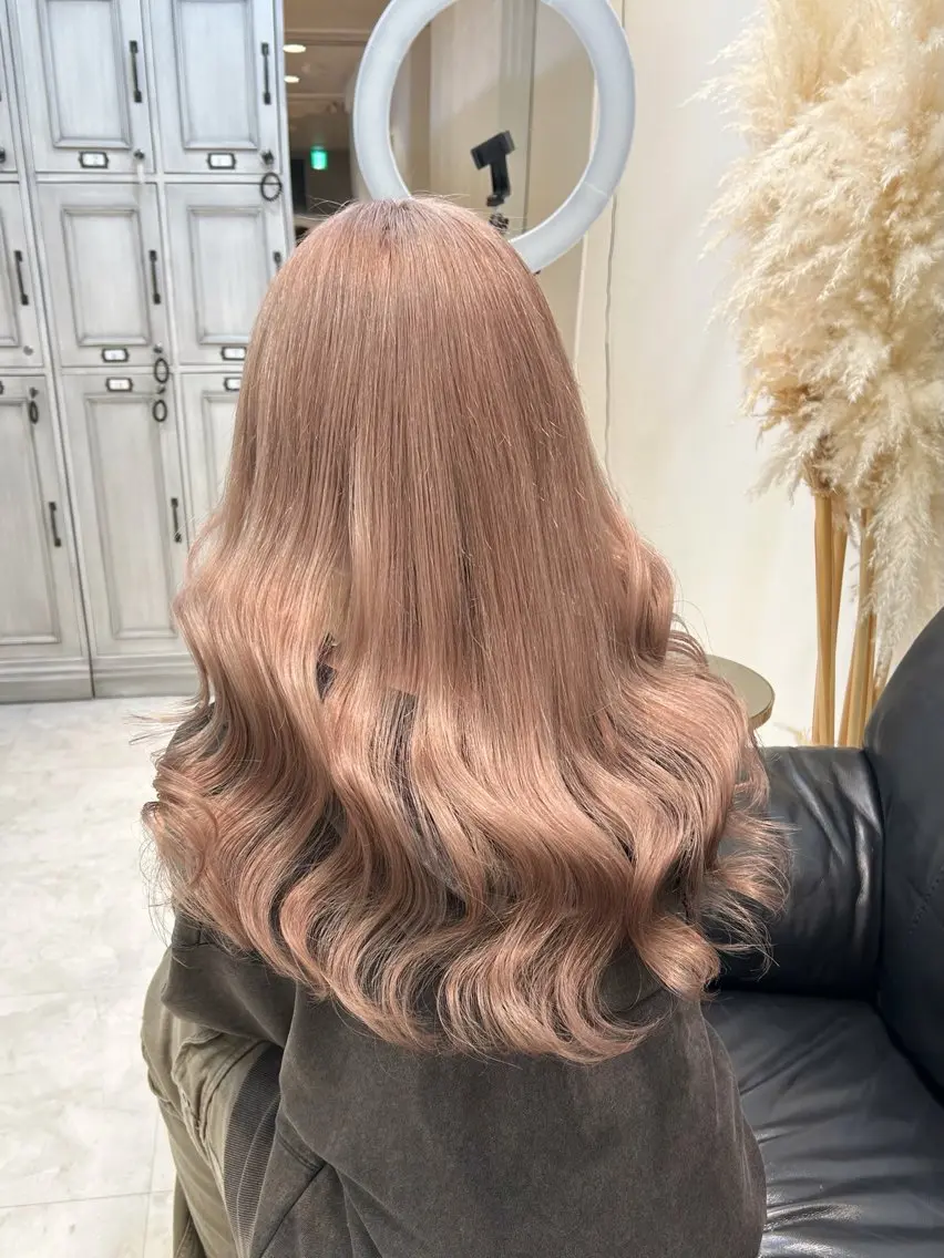 ロング カラー ヘアカラー エクステ ANKH CROSS 🦋mako🦋のヘアスタイル