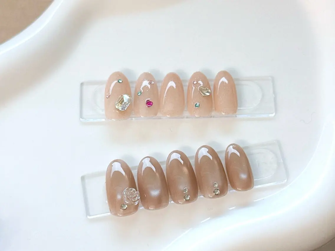 ネイル ハンドネイル Iatte.nail ⋆౨ৎ˚⟡˖࣪のネイルデザイン