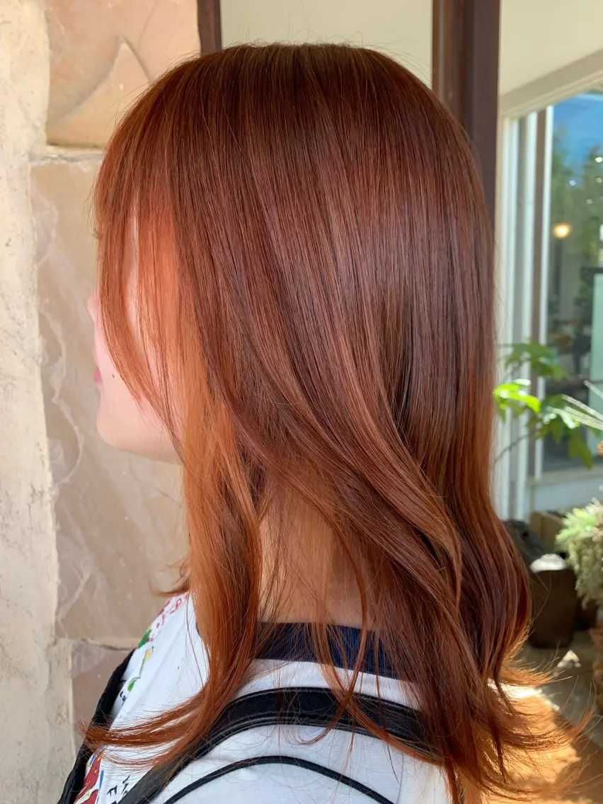 🌼水素入り艶々ヘアカラー 長さによって料金変わります ※通常メニューより40%オフの写真