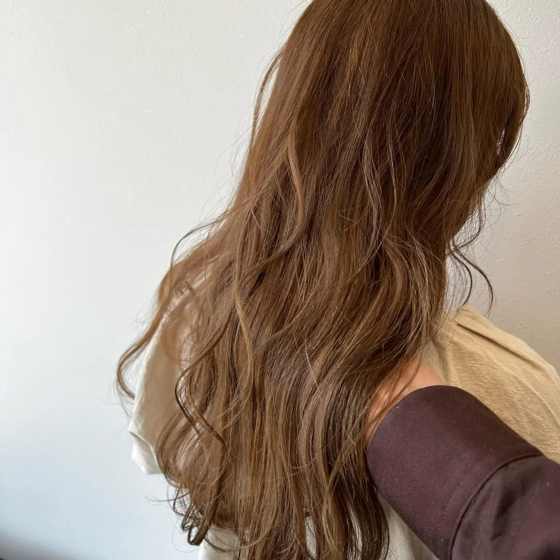 ロング カラー 田村 瑠袈のヘアスタイル
