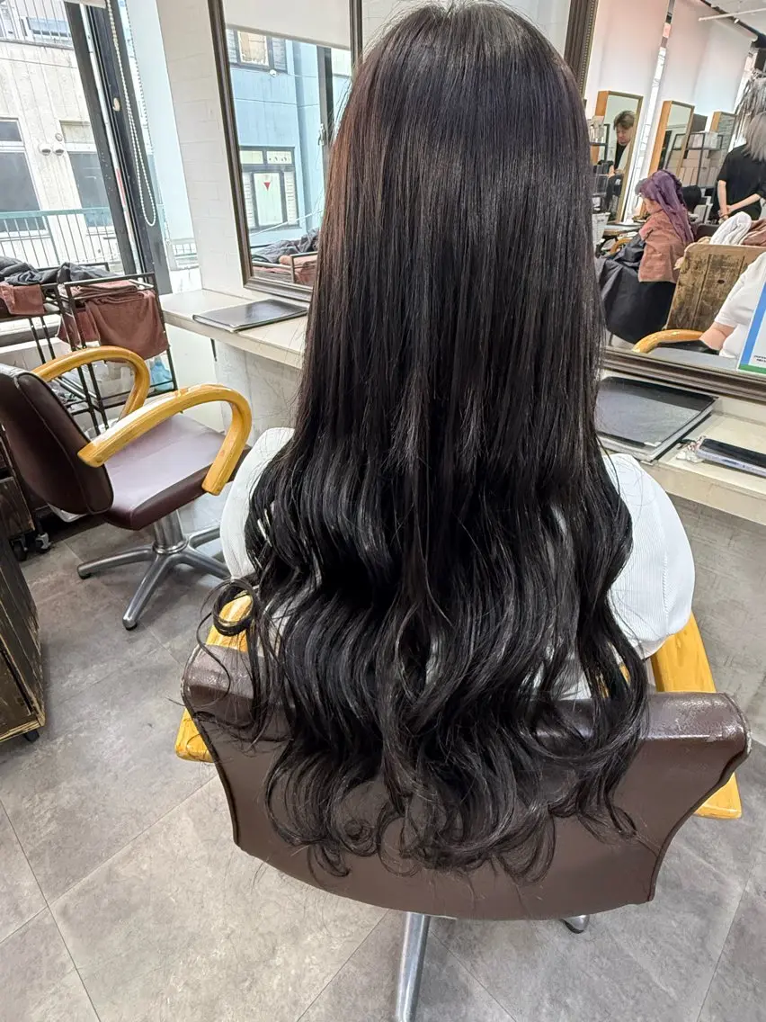 ロング ボブ エクステ ロング 🧸U-topia 🧸佐野ななみ🧸のヘアスタイル