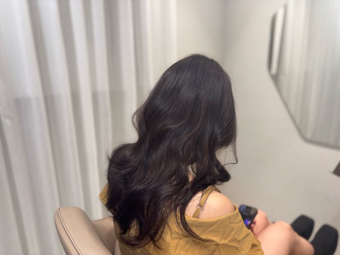 ロング カラー ヘアカラー トリートメント ココロ cocoroのマツエク・マツパデザイン