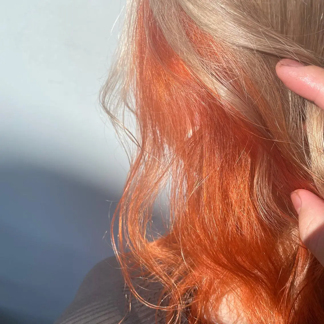 カラー ピンク・ベージュ🩰 カラー🫧とらのヘアスタイル