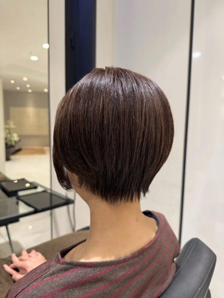 ショート 佐々木 悠安のヘアスタイル