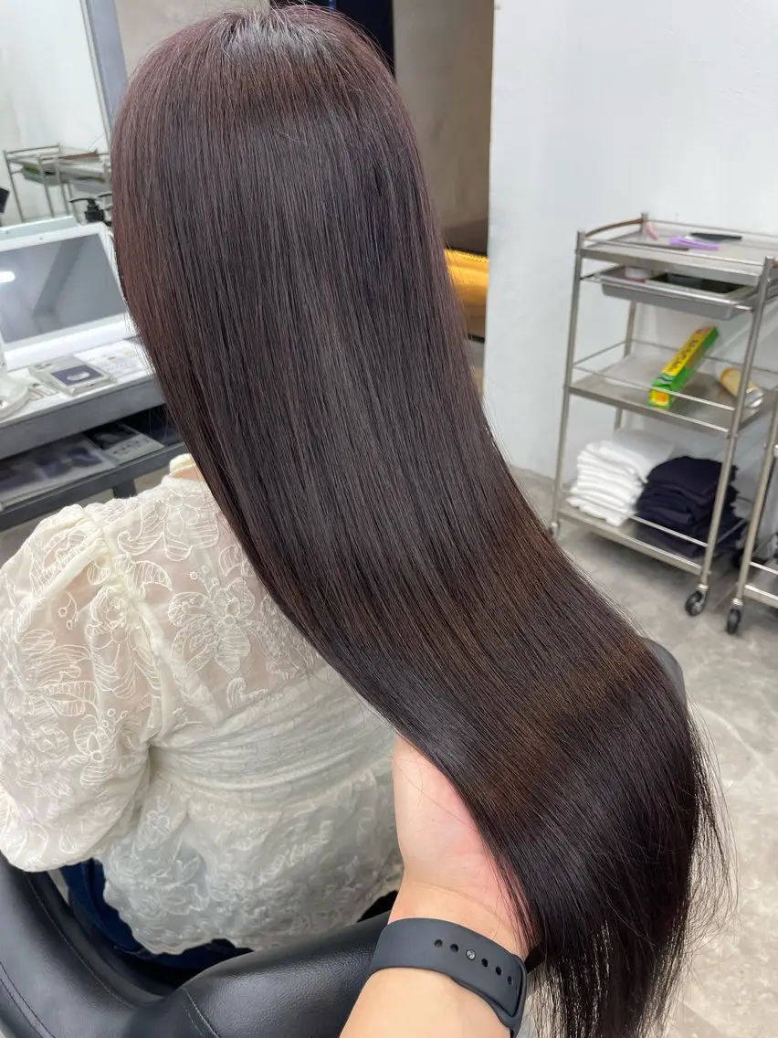 艶のある髪へ🌟縮毛矯正の写真
