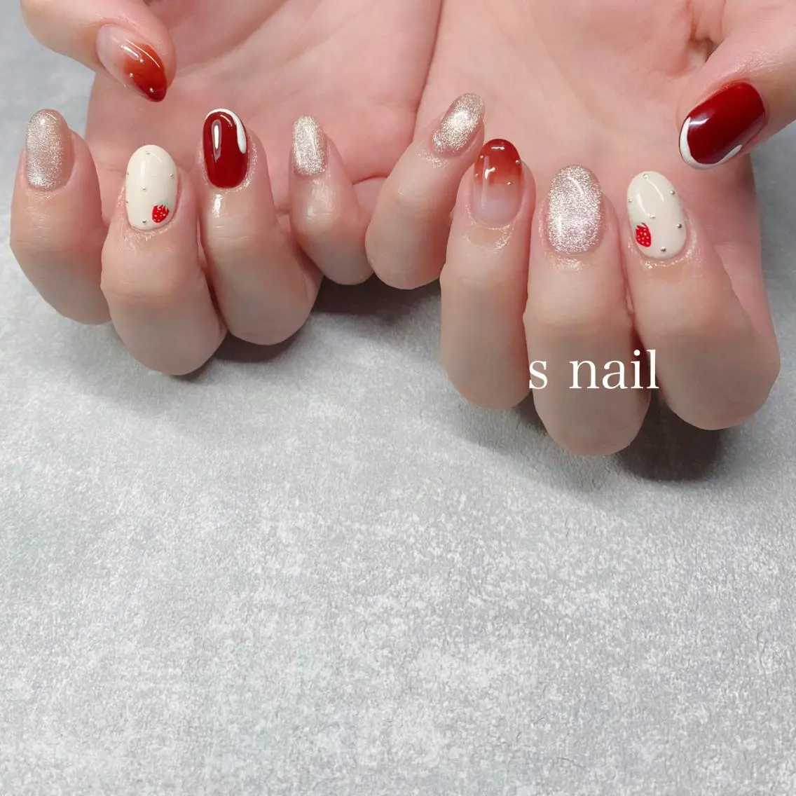 ネイル アートネイル ハンドネイル s nail さとよしみゆきのネイルデザイン