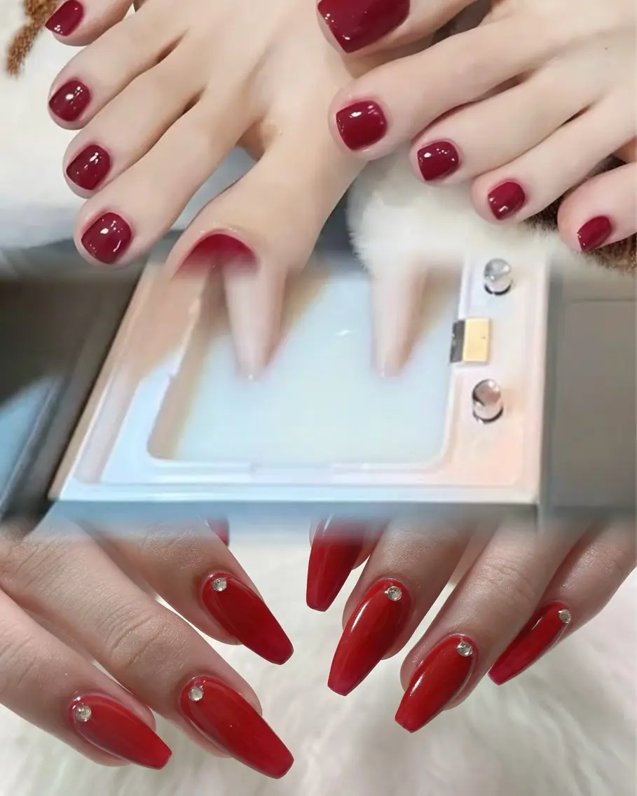 ネイル フレンチネイル ラメ(グリッター) ラメグラデーション マグネットネイル 持ち込み Unicorn Nail原宿表参道のネイルデザイン