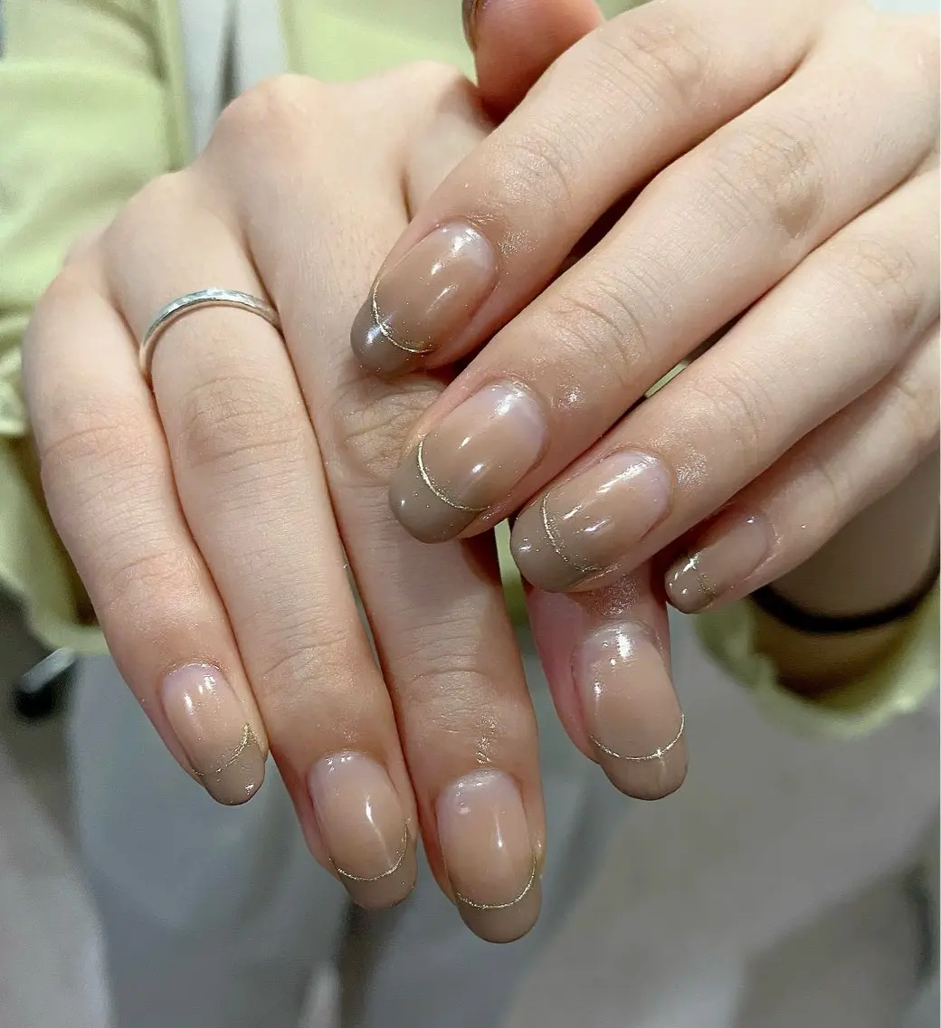 ネイル フレンチネイル グラデーション ハンドネイル Salon Ｋのネイルデザイン
