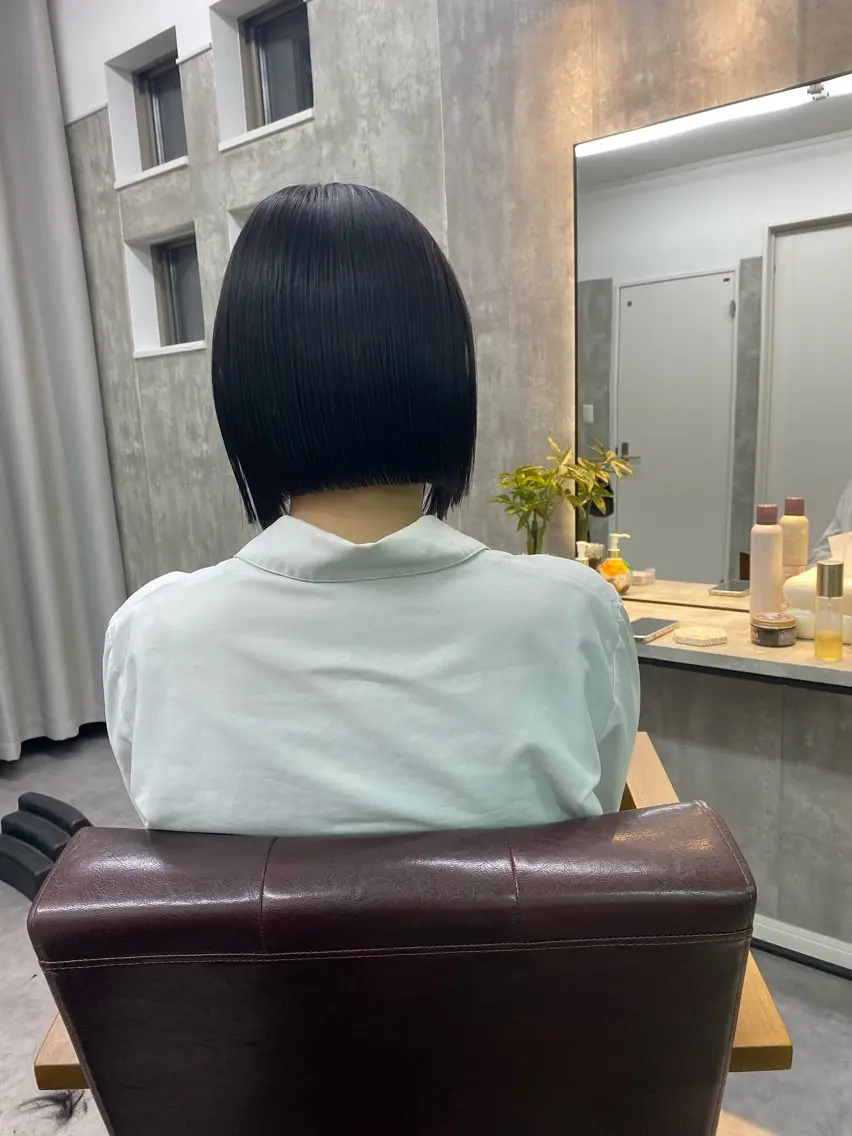 ショート ハンサムショート ボブ ショートヘア 1席のみの 美容室IKKIのヘアスタイル