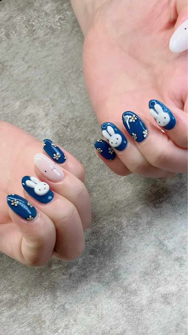 ネイル ハンドネイル ハンドケア shino🌟 痛ネイルのネイルデザイン