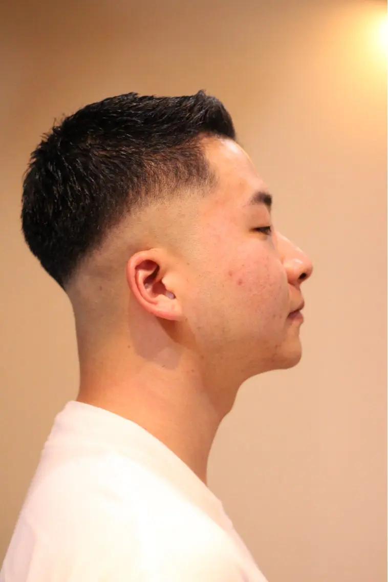 ショート メンズ 脱毛 池田 京太のヘアスタイル