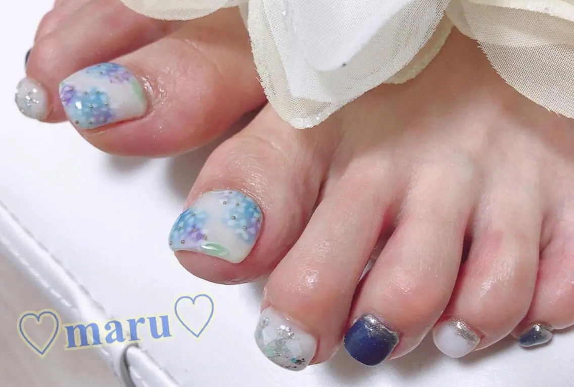 ネイル ハンドネイル フットネイル まるみ ♡のその他イメージ