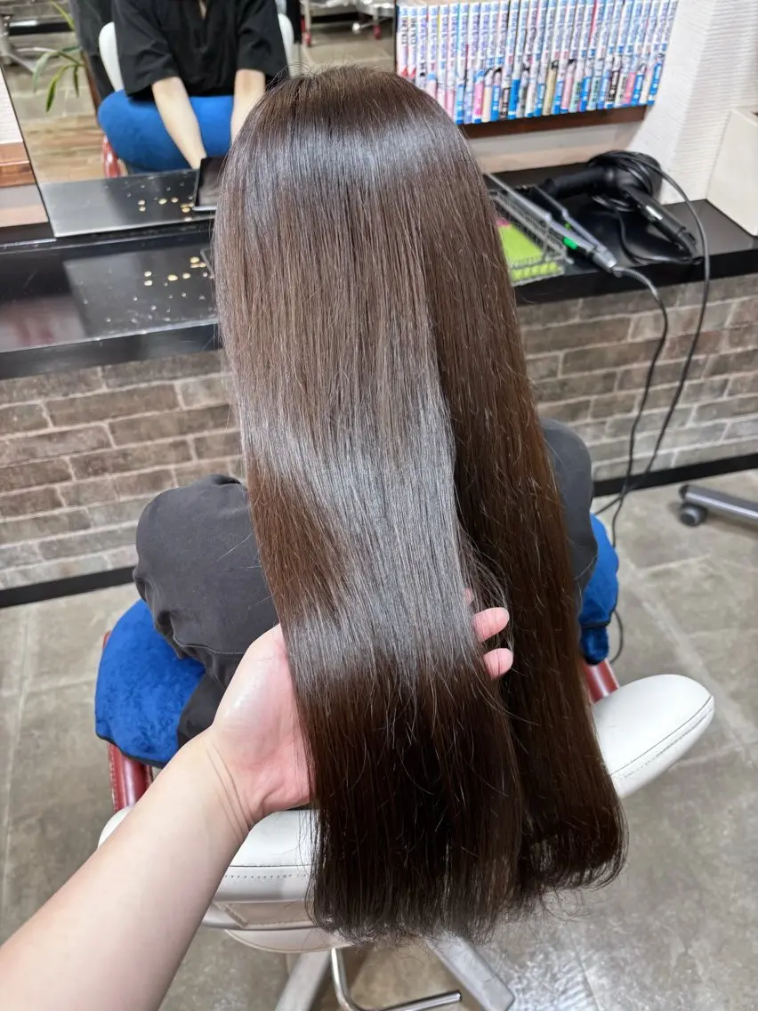 ロング ヘアカラー メンズカットモデル 募集🫧Hina🫧のヘアスタイル